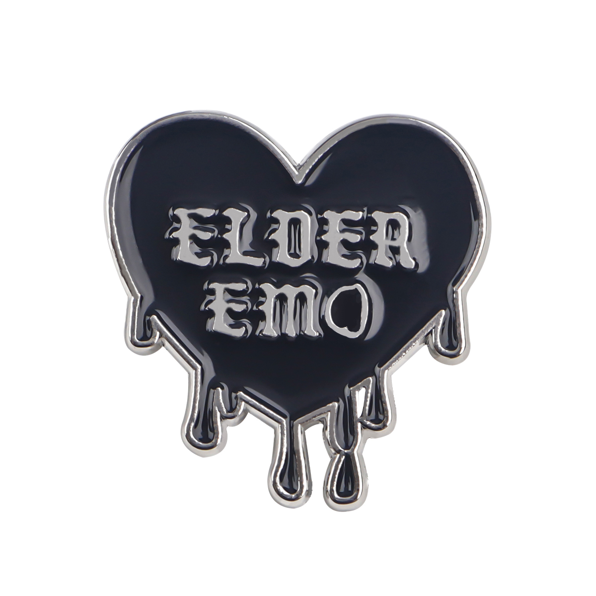 Black Heart Emo Enamel Pin Bro - đánh giá và giá Women'S Emo Accessories