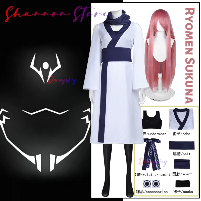 Ryomen Sukuna Cosplay 크리스마스 의상 - đánh giá và giá Women'S Accessories Clothing