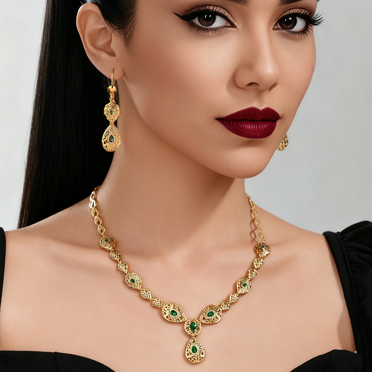 9999 Gold Drip Set - Middle Ea - đánh giá và giá Women Accessories Dubai