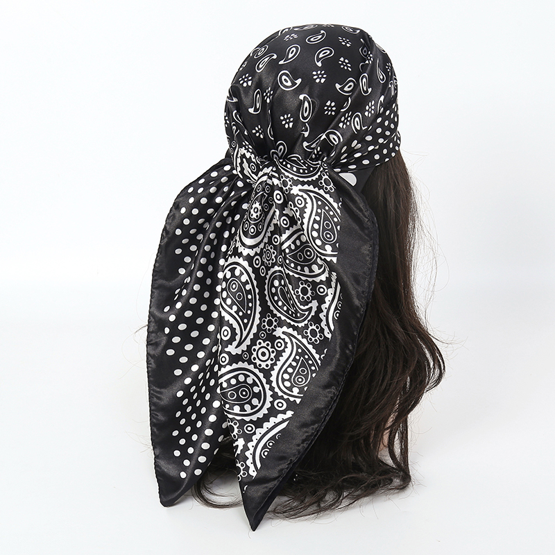 Handkerchiefs Hair Silk Scarf  - đánh giá và giá Silk Scarf Square