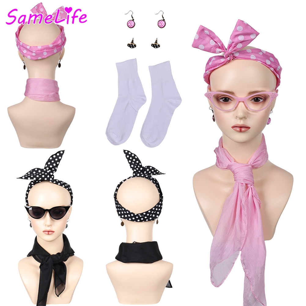 Movie Grease 1950s Pink Ladies - đánh giá và giá Women'S Accessories In The 1950S