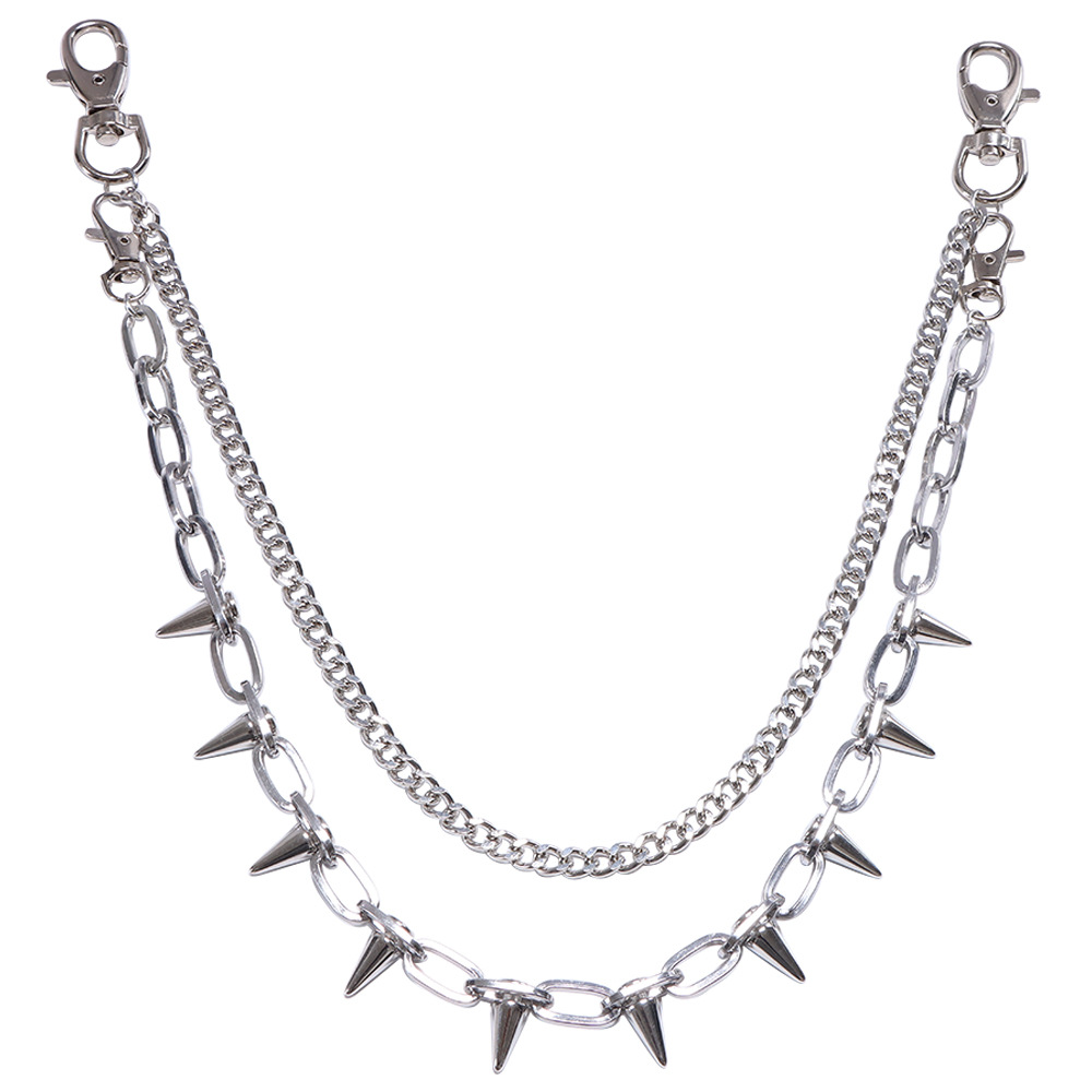 Punk Metal Rivets Pants Chains - đánh giá và giá Women'S Emo Accessories
