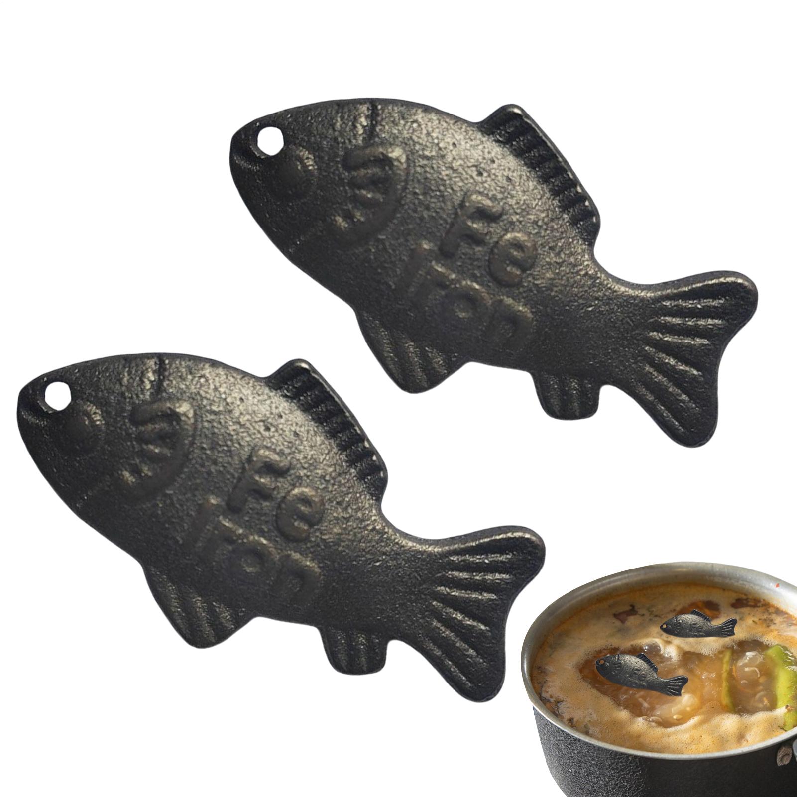 2pcs Iron Fish A Natural Sourc - đánh giá và giá Women Kitchen Accessories