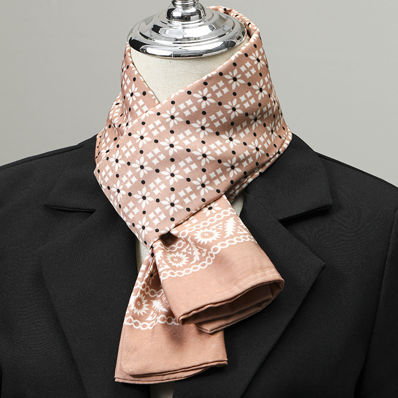 Men's Scarf Imitation Silk Nec - đánh giá và giá Silk Scarf Square