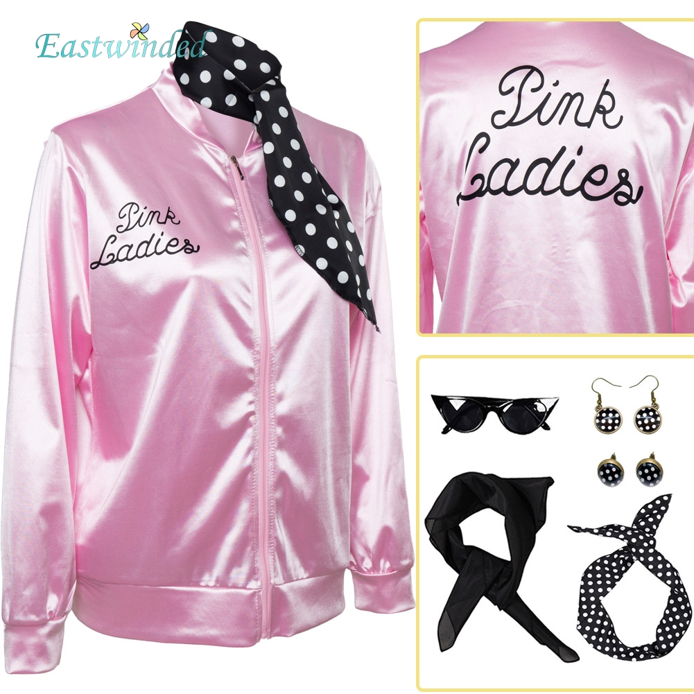 Pink Ladies Grease Cosplay Shi - đánh giá và giá Women'S Accessories In The 1950S