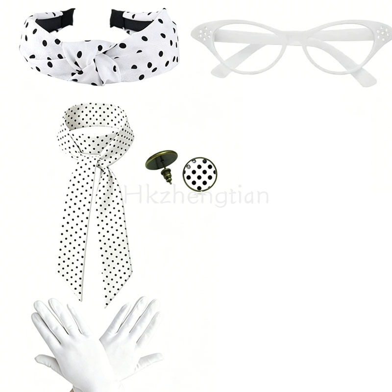 1950s Retro Polka Dot Accessor - đánh giá và giá Women'S Accessories In The 1950S